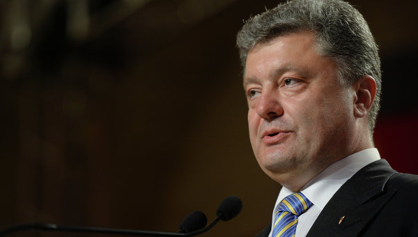 Кандидат в президенты Украины Петр Порошенко
